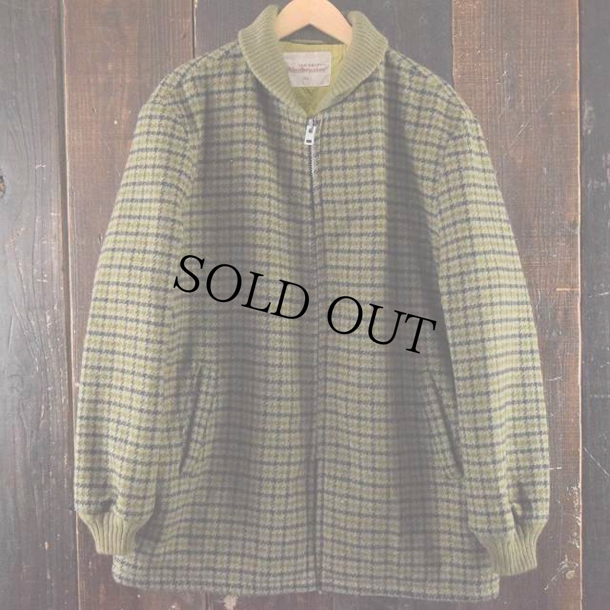 画像2: 50's〜60's VAN HEUSEN ウールファラオジャケット (2)