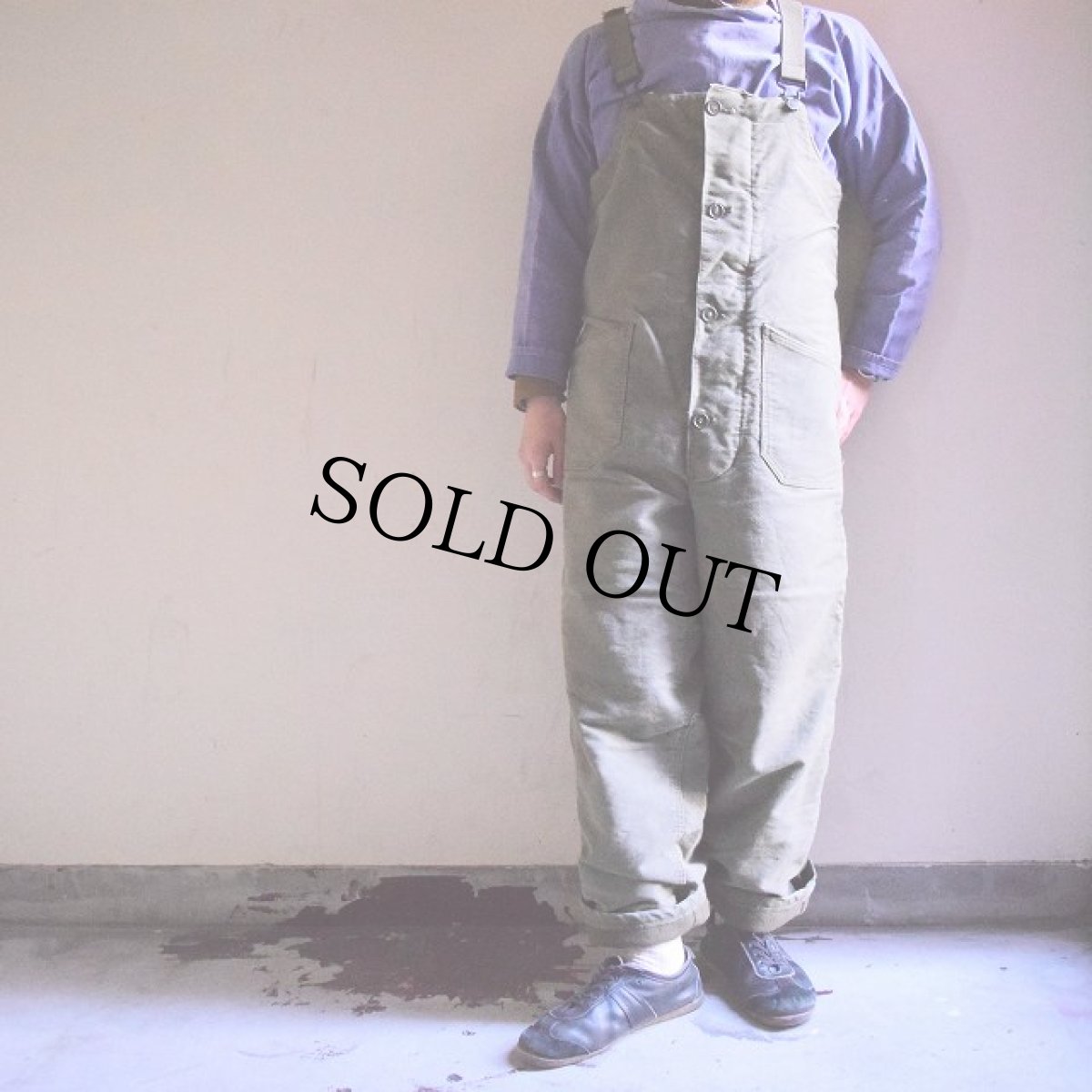 画像4: 40's US.NAVY N-1 デッキパンツ (4)