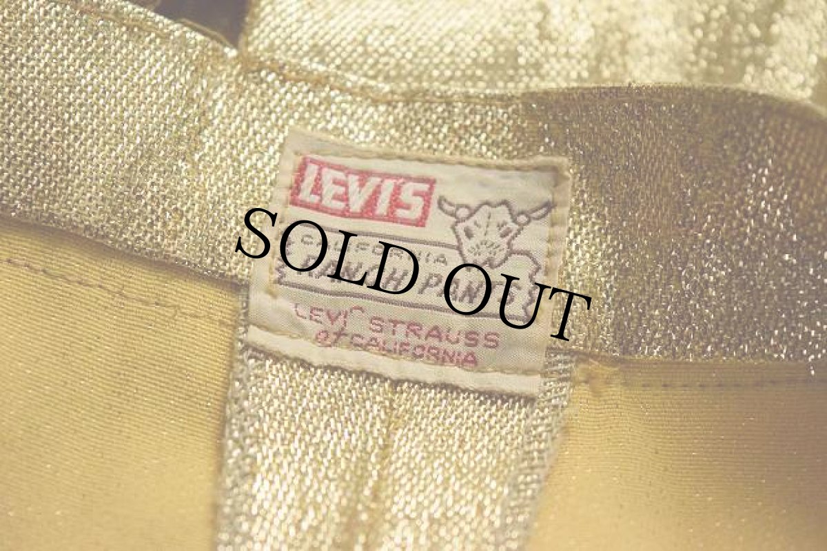 画像2: 60's LEVI'S Short horn Ranch Pants? W35 (2)