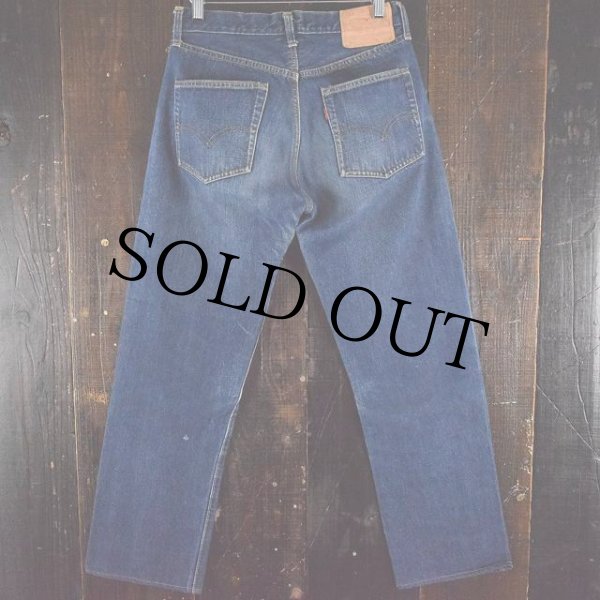 1960's LEVI'S 501 BIGE A TYPE デニムパンツ W29 濃色 60年代