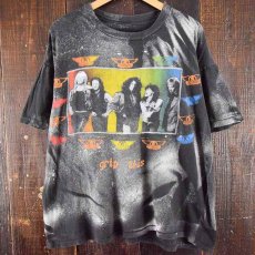 画像1: 90's AEROSMITH "get a grip tour" バンドツアー手刷りTシャツ M〜L位 (1)