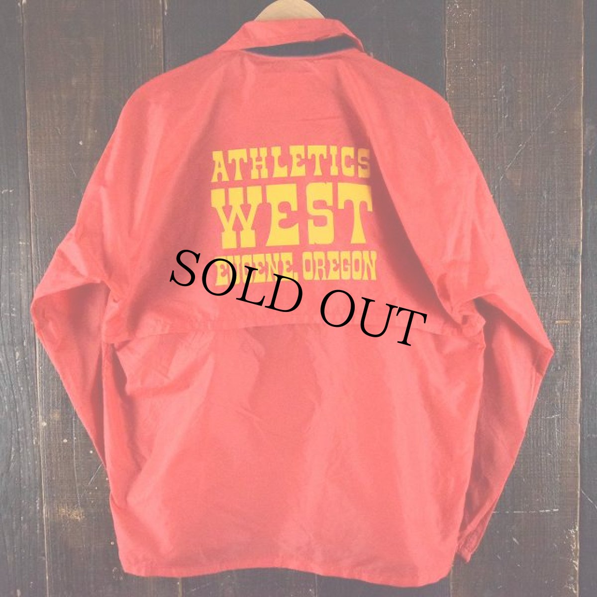 画像3: 70's NIKE "ATHLETICS WEST U.S.A." 風車ロゴプリントナイロンジャケット (3)