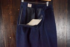 画像2: 1950's LEVI'S ショートホーン "AUTHENIC WESTERN WEAR" ランチデニムパンツ W33 DEADSTOCK (2)