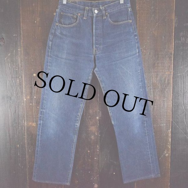 1960's LEVI'S 501 BIGE A TYPE デニムパンツ W29 濃色 60年代