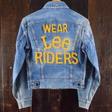 画像7: 50's Lee 101-J "WEAR Lee RIDERS" チェーンステッチ デニムジャケット 34 (7)