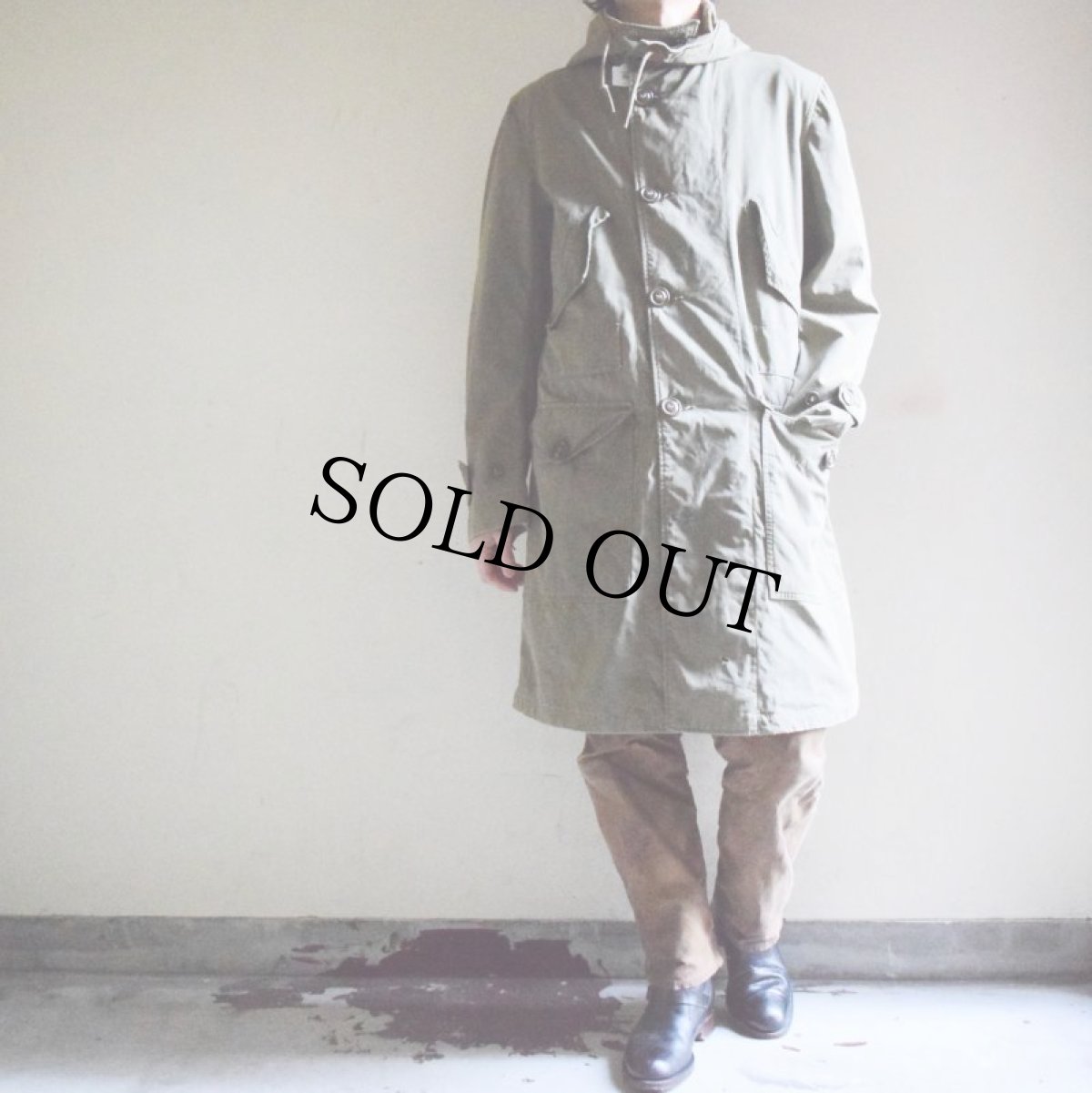 画像2: 40's〜50's USAF M-1947  フィールドオーバーコート (2)