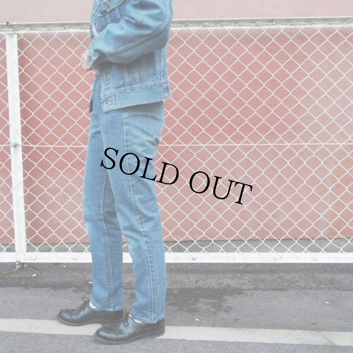 画像4: 60's Lee Leens テーパードデニムパンツ W29 (4)