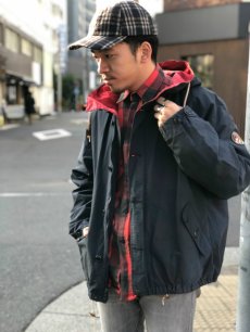 画像6: 90's Ralph Lauren "クッキーパッチ" コットンナイロン フードジャケット (6)