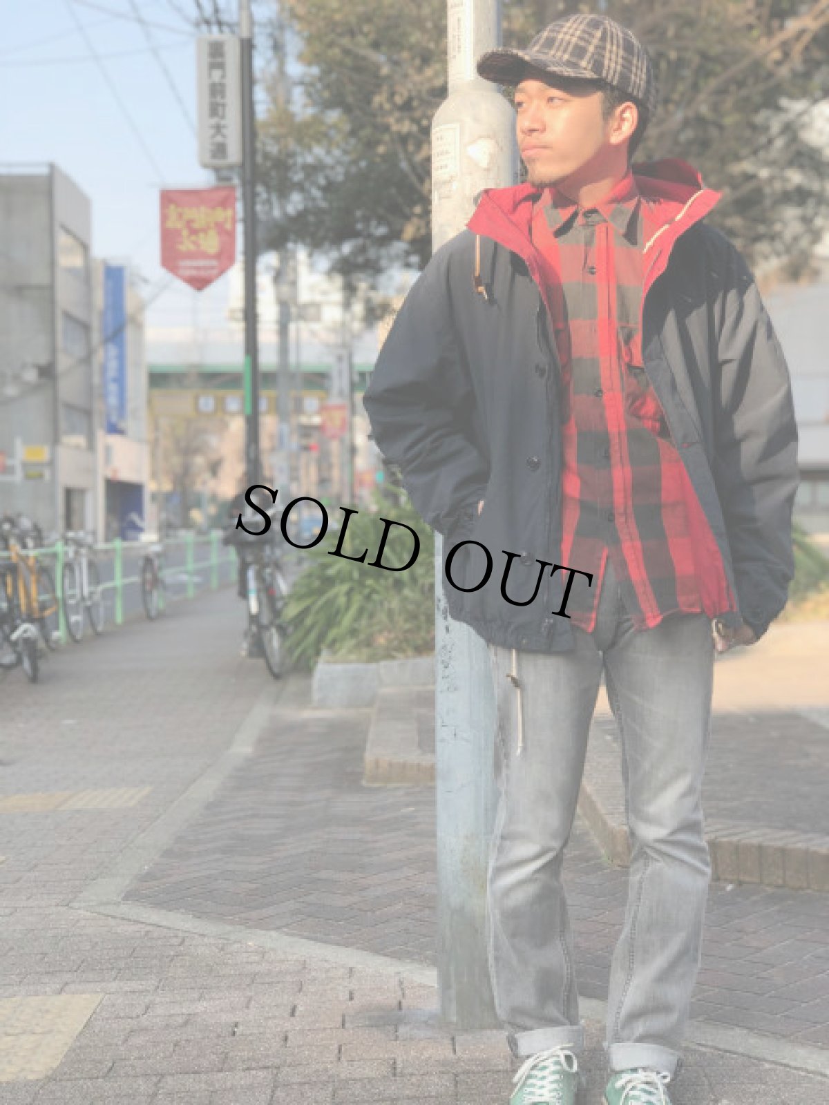 画像5: 90's Ralph Lauren "クッキーパッチ" コットンナイロン フードジャケット (5)