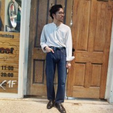 画像4: 1960's LEVI'S 501 BIGE A TYPE デニムパンツ W29 濃色 (4)