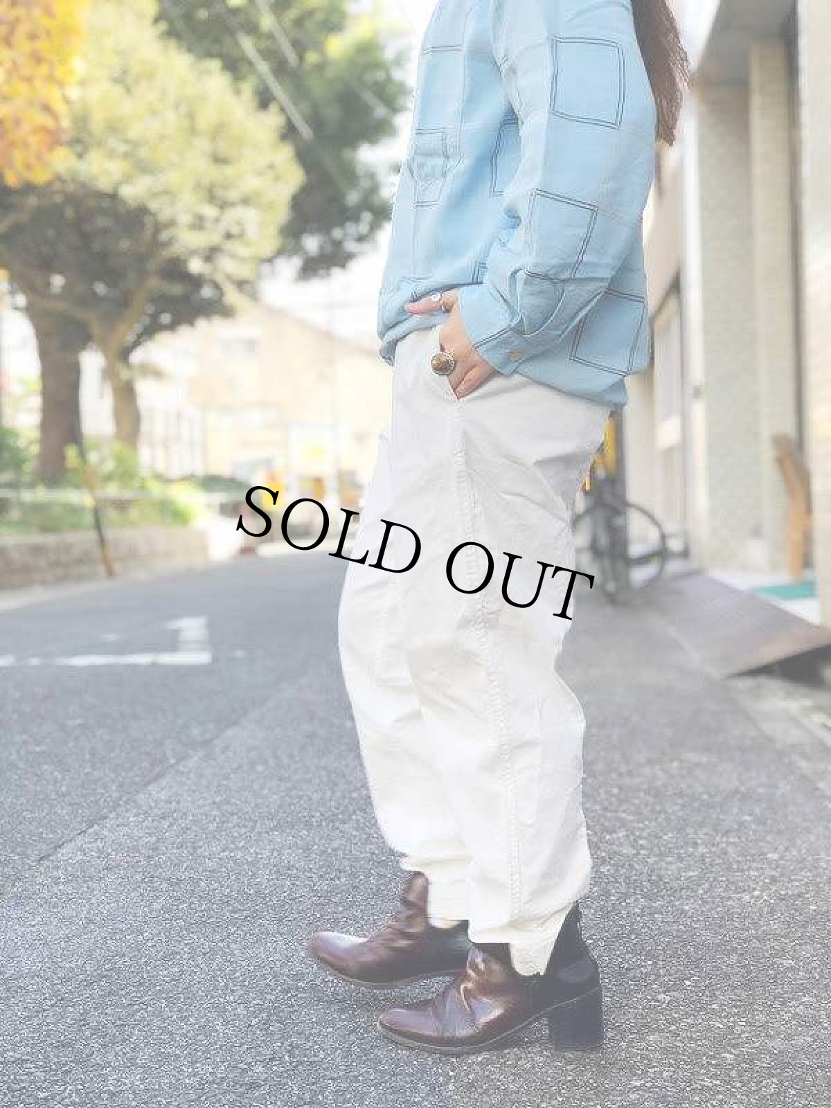 画像4: NEXUSVII "NON BONDAGE PANTS" WHITE Lサイズ (4)