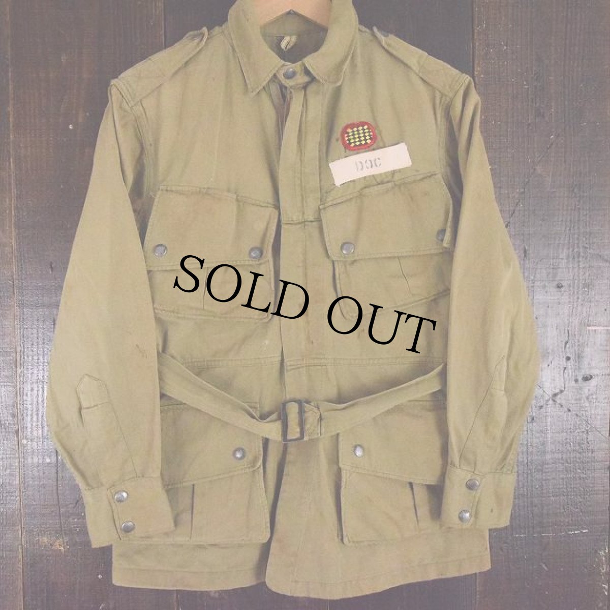 画像2: 40's U.S.ARMY M-42 エアボーンジャケット (2)