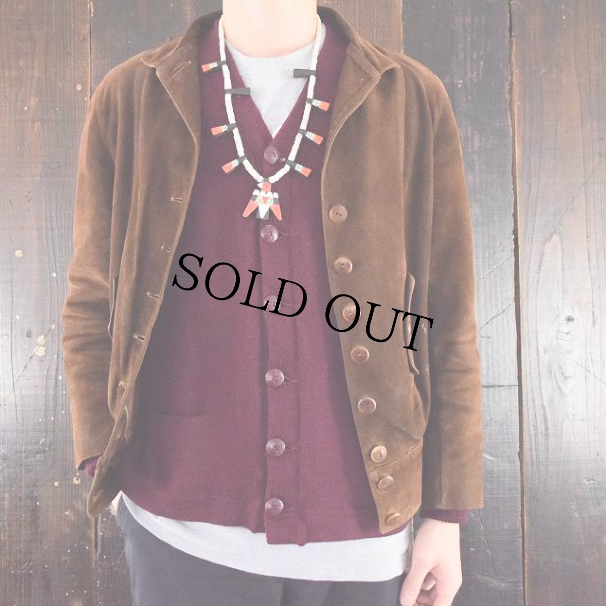 画像2: 1930's〜1940's サントドミンゴ族 バッテリーバードネックレス (2)