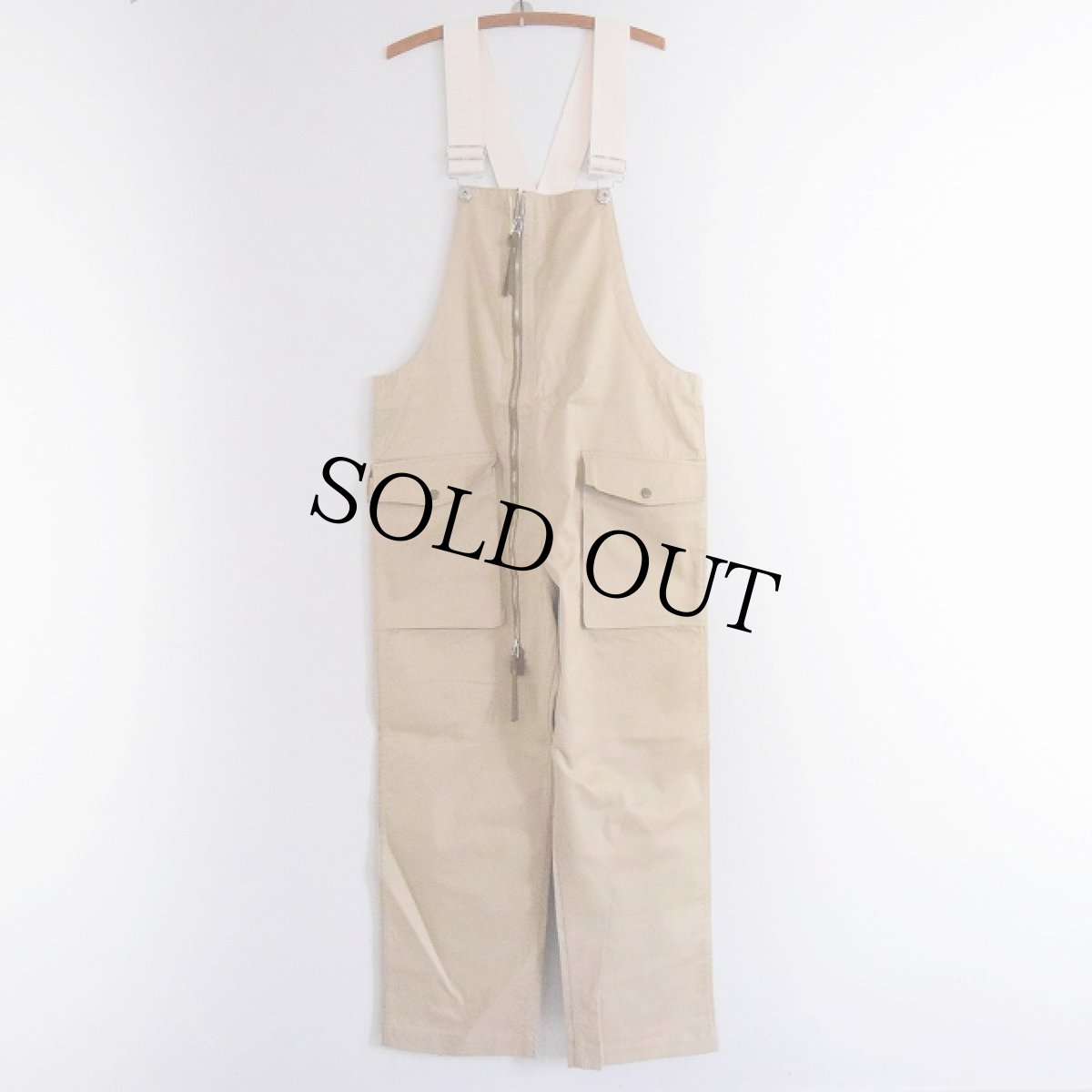 画像1: COMFY OUTDOOR GARMENT "NO USELESS OVERALL" BEIGE sizeM (1)