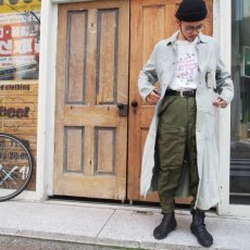 画像6: 60's CARTER'S Gray Chambray Duster Coat (6)