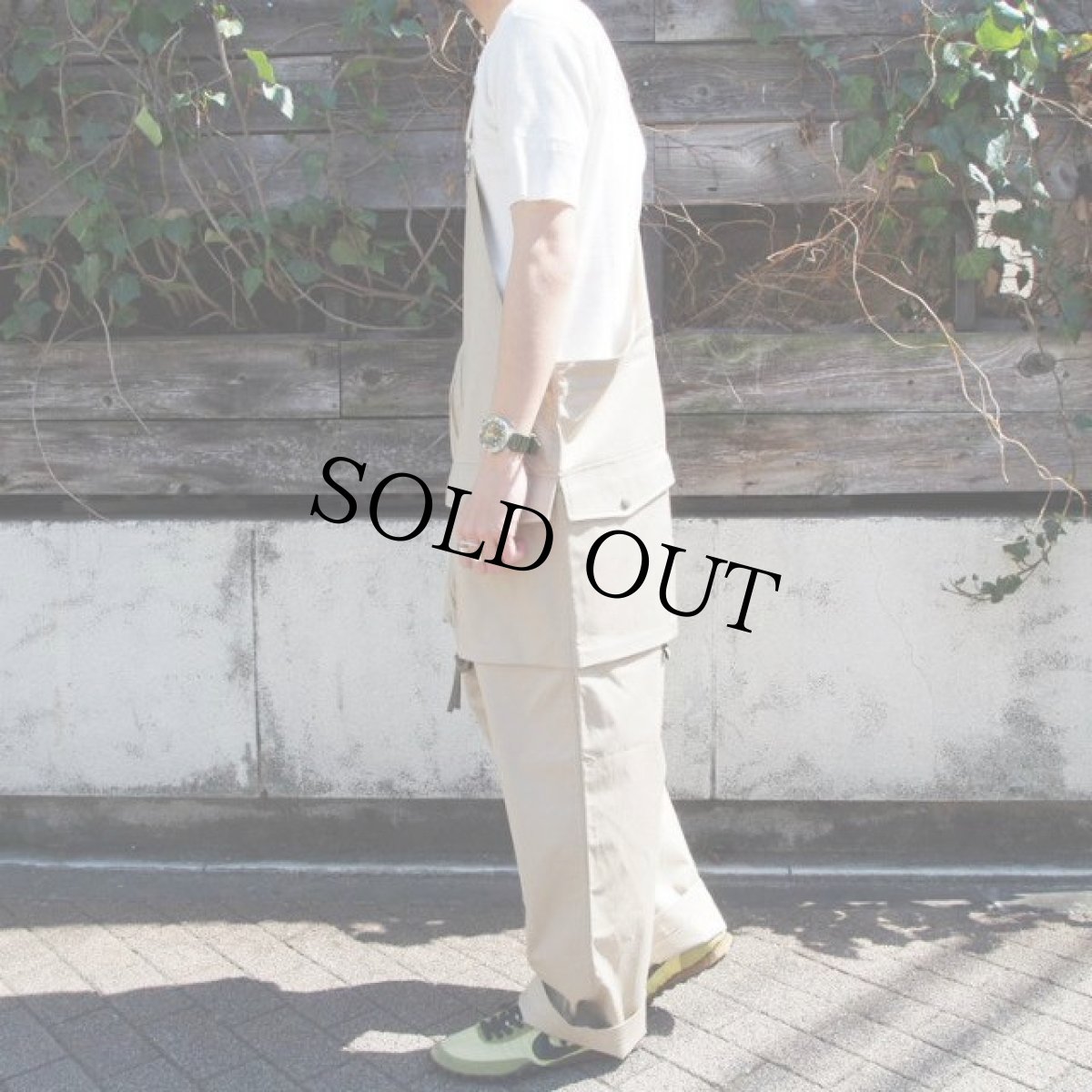 画像2: COMFY OUTDOOR GARMENT "NO USELESS OVERALL" BEIGE sizeM (2)