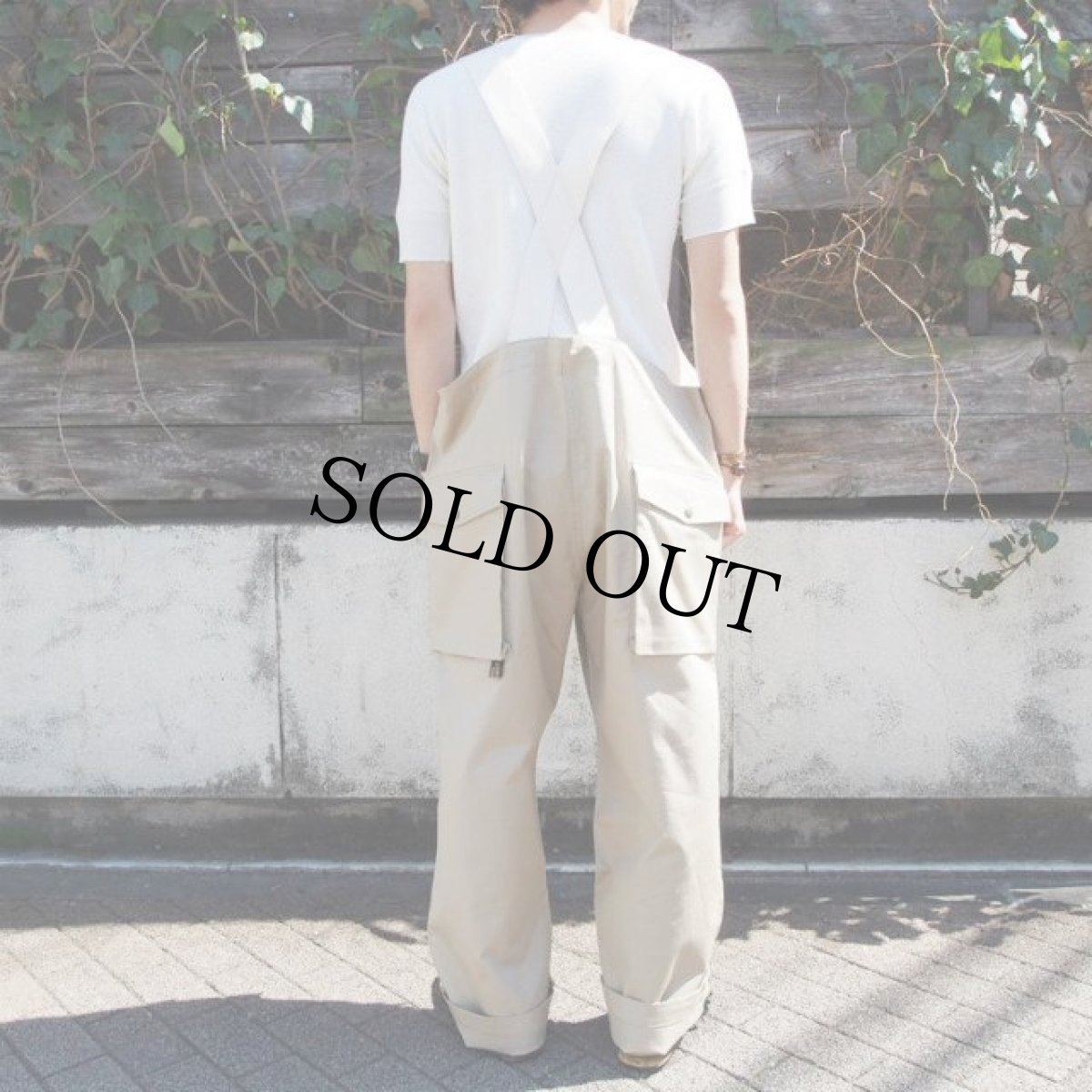 画像4: COMFY OUTDOOR GARMENT "NO USELESS OVERALL" BEIGE sizeM (4)