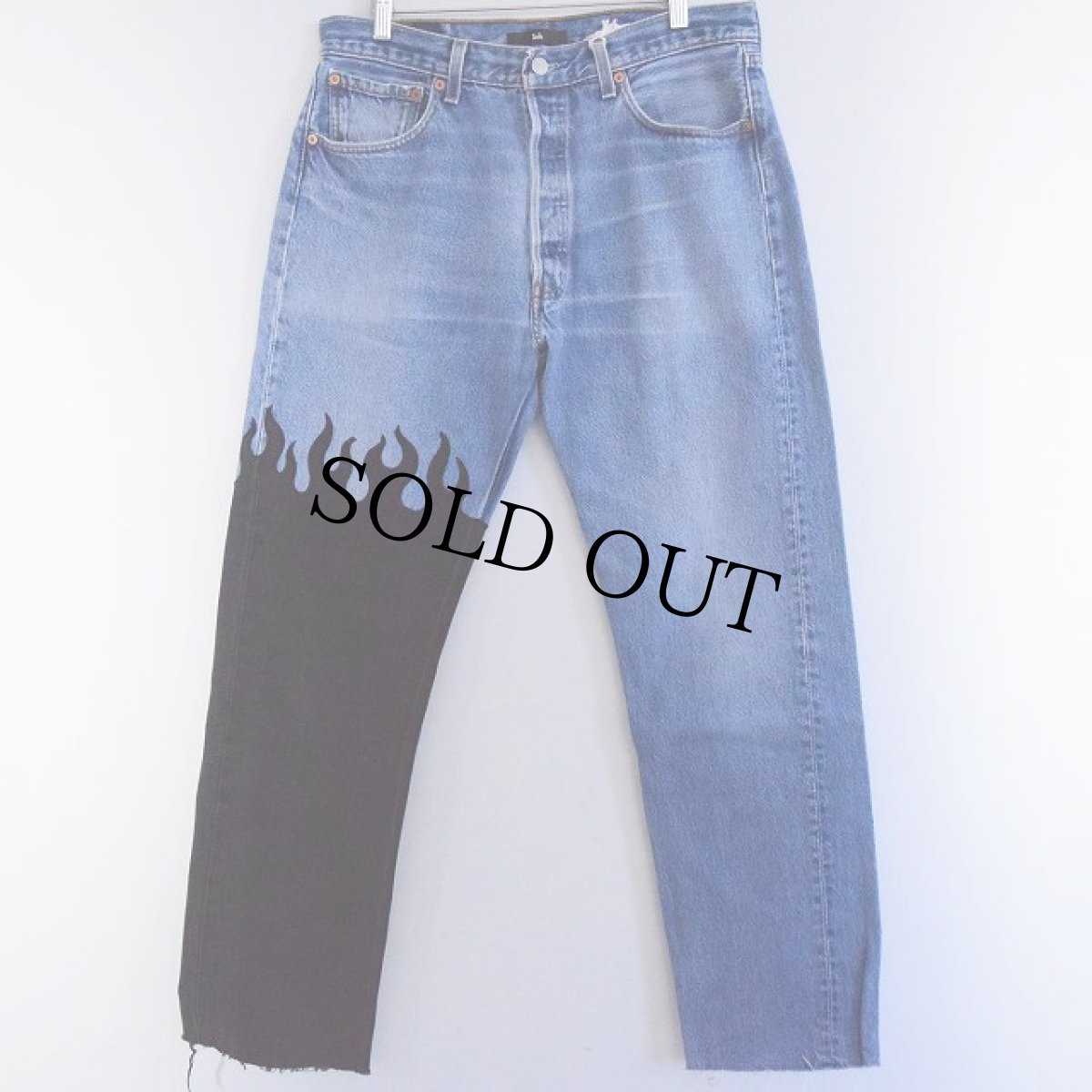 画像2: Feeet2nd限定 ink "501' FRAME" BLUE×BLACK W32 (2)