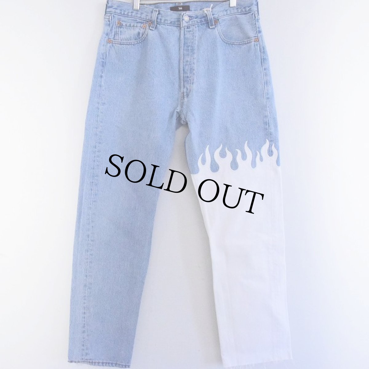 画像2: ink "501' FRAME" BLUE×WHITE W33 (2)