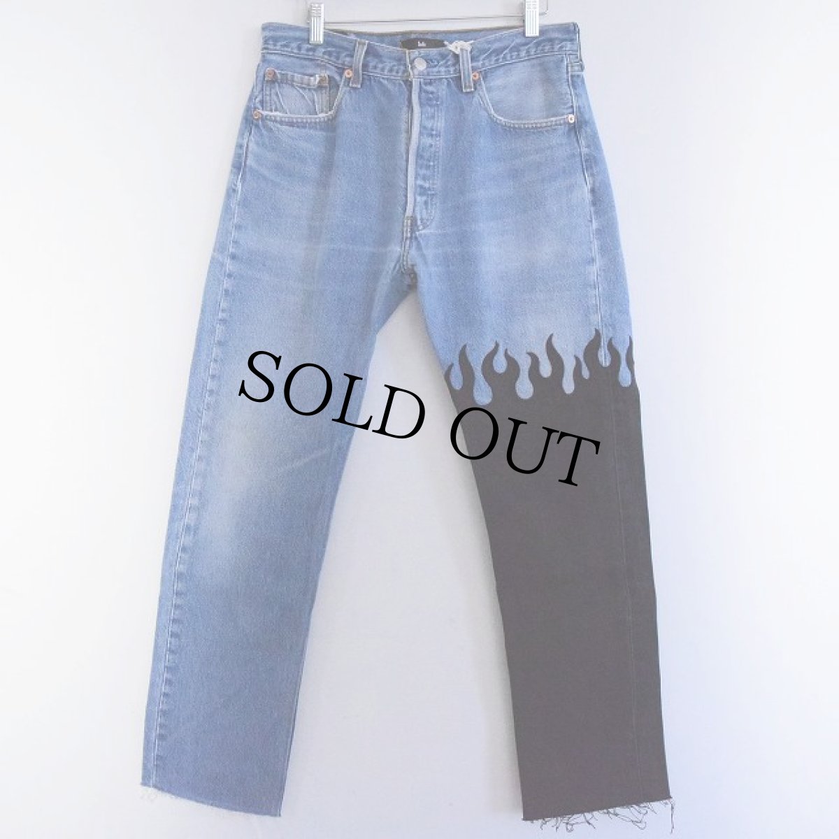 画像2: Feeet2nd限定 ink "501' FRAME" BLUE×BLACK W31 (2)