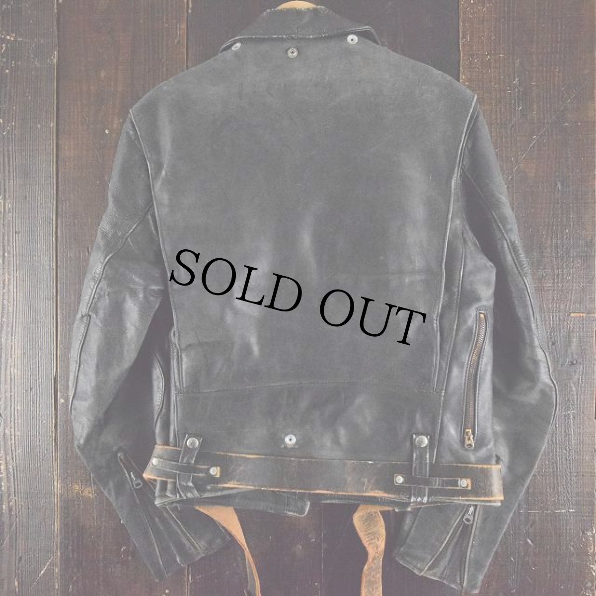 画像2: 50's BUCO J-24 HORSEHIDE ダブルライダースジャケット (2)