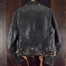 画像2: 50's BUCO J-24 HORSEHIDE ダブルライダースジャケット (2)