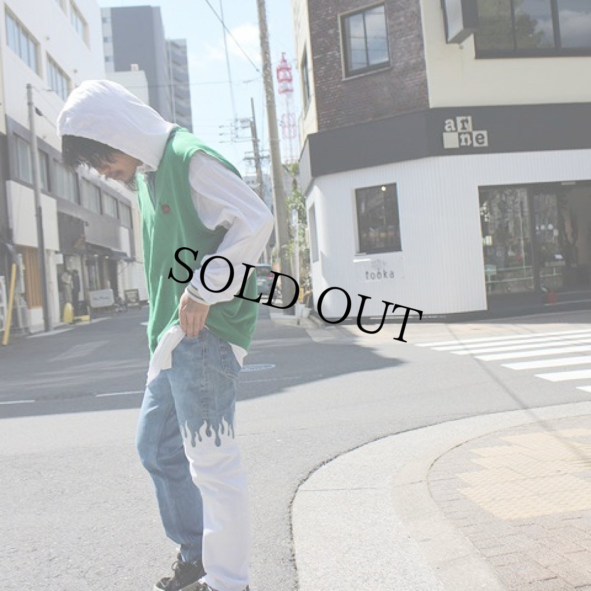 画像3: ink "501' FRAME" BLUE×WHITE W31 (3)