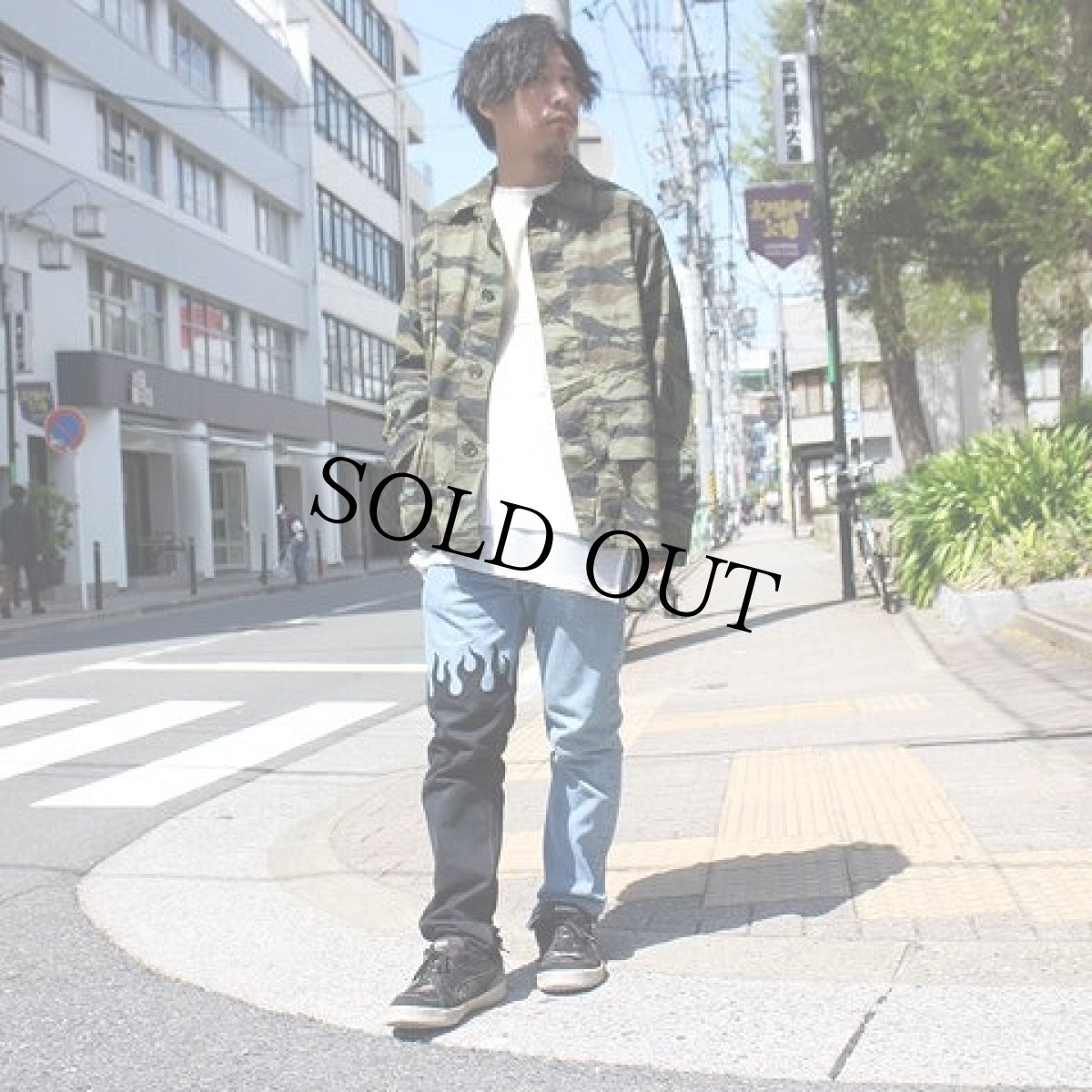 画像4: Feeet2nd限定 ink "501' FRAME" BLUE×BLACK W32 (4)