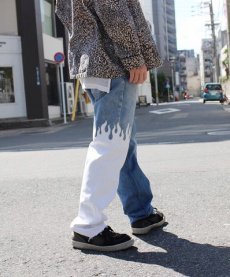 画像1: ink "501' FRAME" BLUE×WHITE W33 (1)