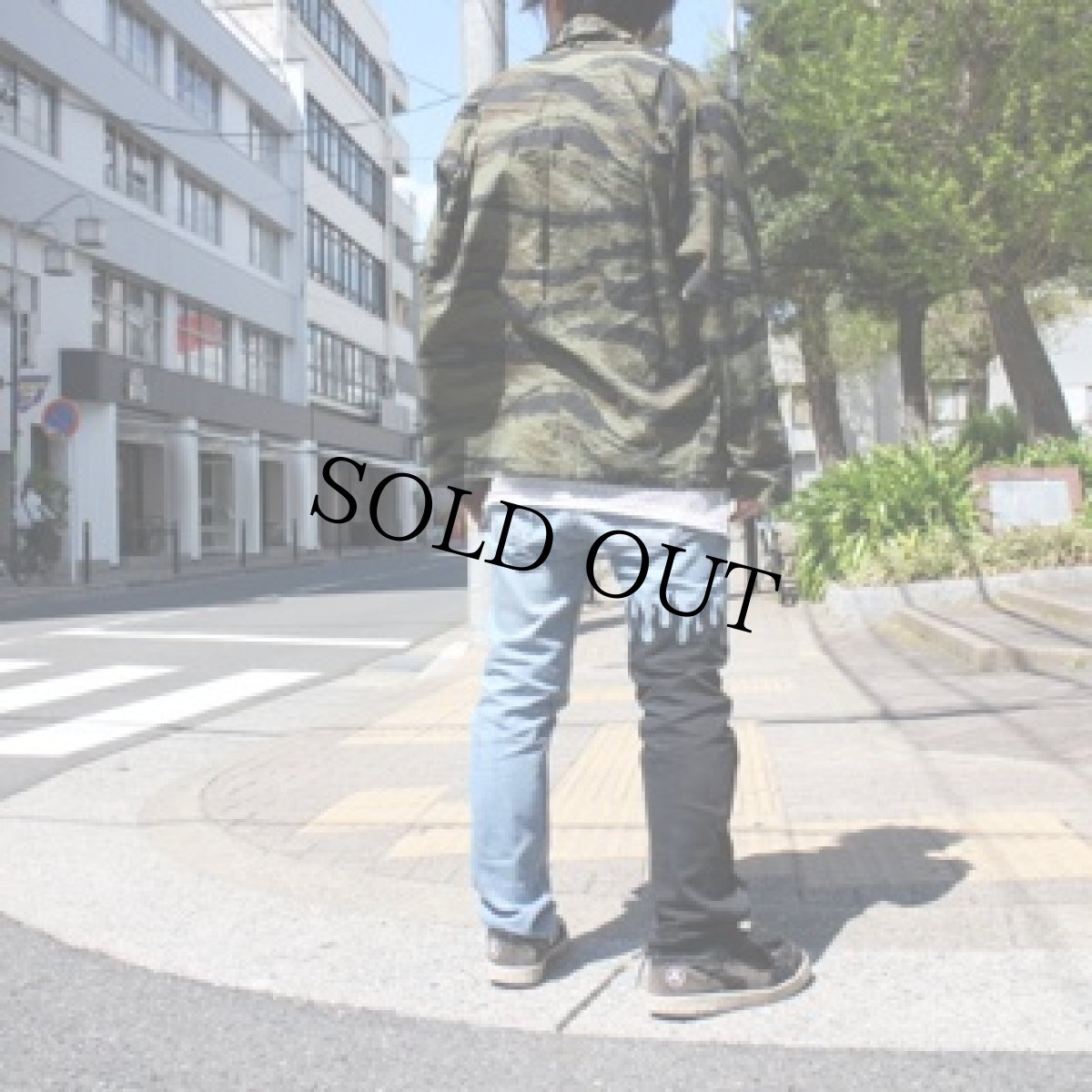 画像4: Feeet2nd限定 ink "501' FRAME" BLUE×BLACK W31 (4)