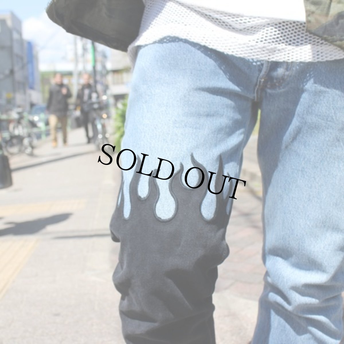 画像5: Feeet2nd限定 ink "501' FRAME" BLUE×BLACK W32 (5)