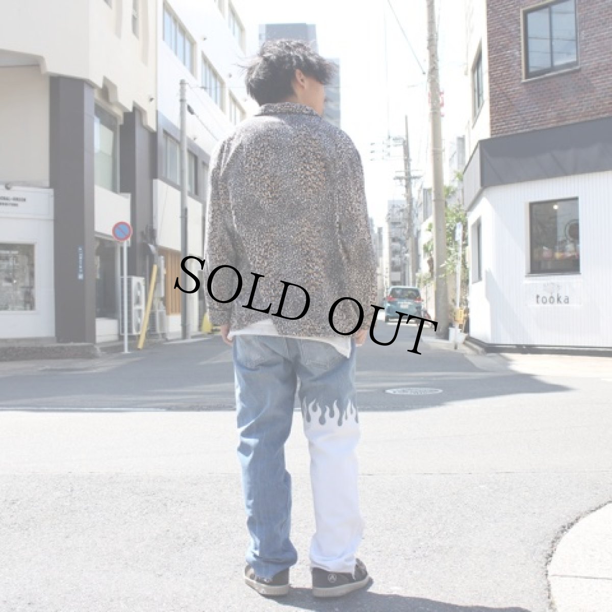 画像3: ink "501' FRAME" BLUE×WHITE W33 (3)