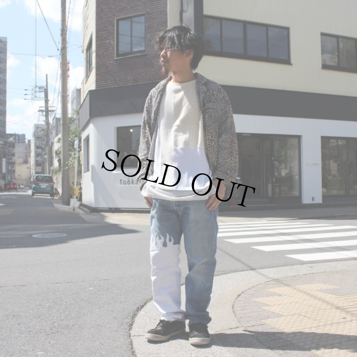 画像4: ink "501' FRAME" BLUE×WHITE W33 (4)