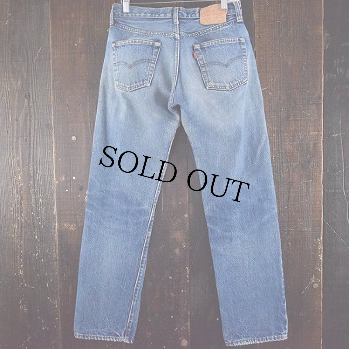 画像2: 80's Levi's 501 RED LINE USA製 デニムパンツ W29 (2)