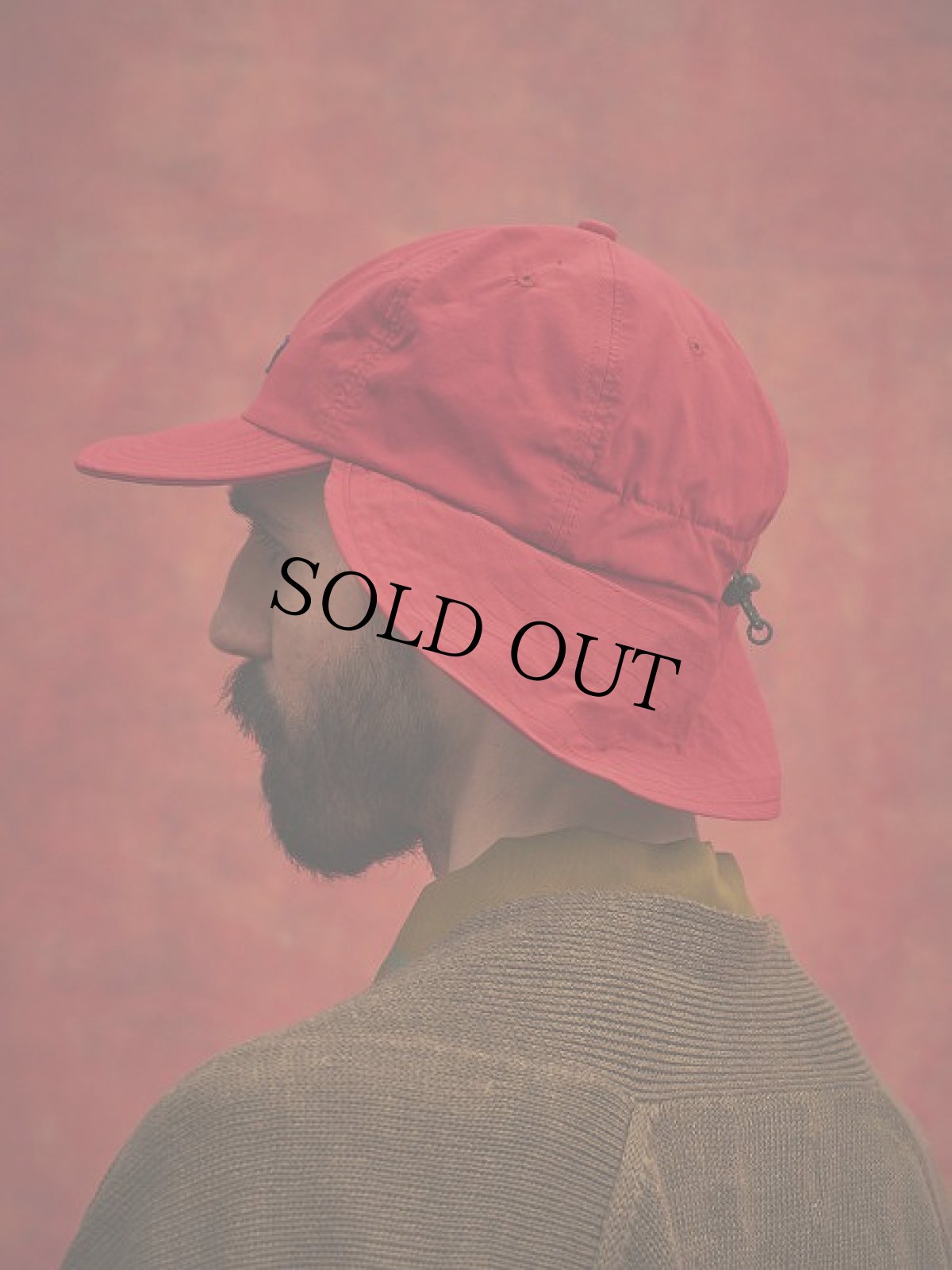 画像2: NEXUSVII "SUPPLEX NYLON SUN HAT" BLACK (2)