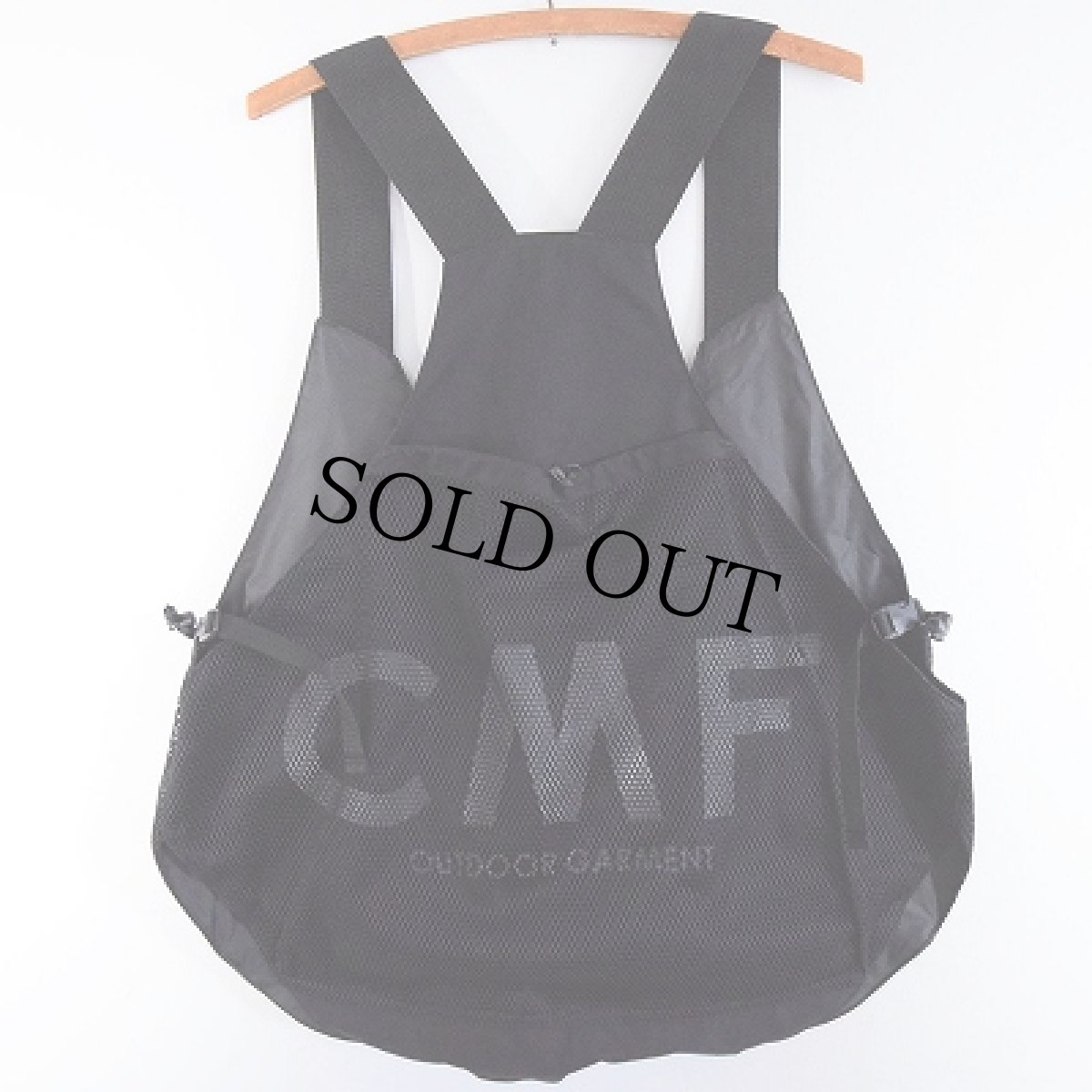 画像2: COMFY OUTDOOR GARMENT "DUAL PURPOSE VEST" BLACK 【M】 (2)