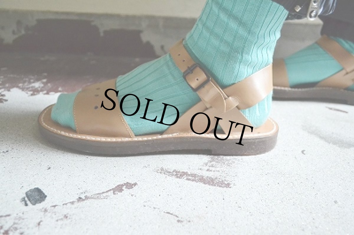 画像3: 70's FRENCH ARMY レザーサンダル (3)