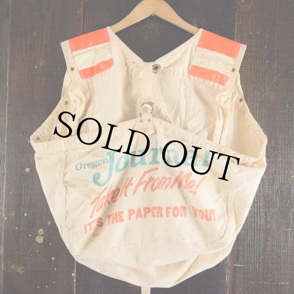 ビンテージUSA製ニュースペーパーバッグ　黒白 楽天市場】【NEWS PAPER BAG】ヴィンテージ ニュースペーパー