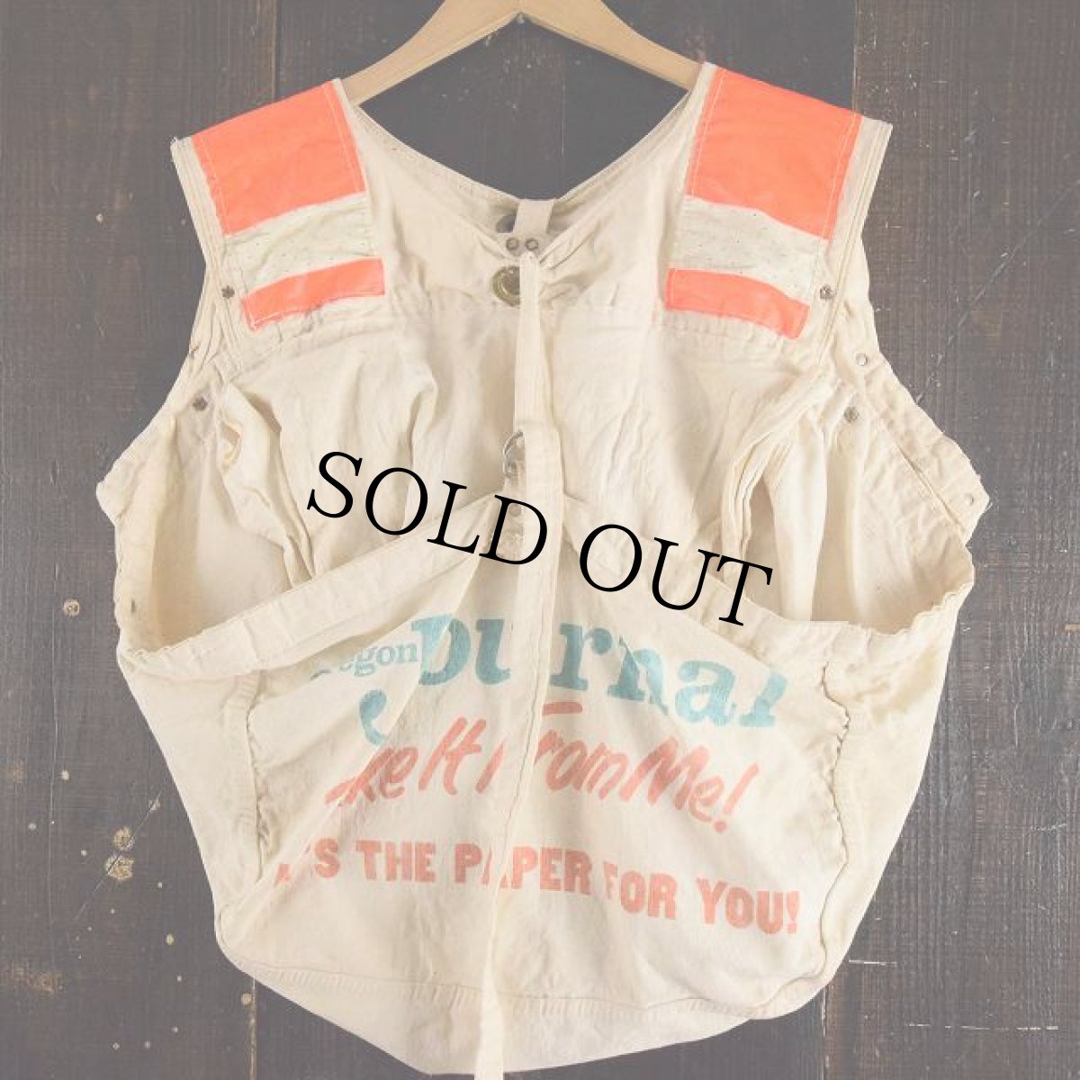 画像2: VINTAGE USA製 NEWS PAPER BAG BEST (2)