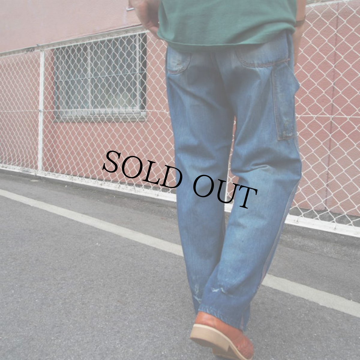 画像5: 50's BIGMAC デニムペインターパンツ W34 (5)