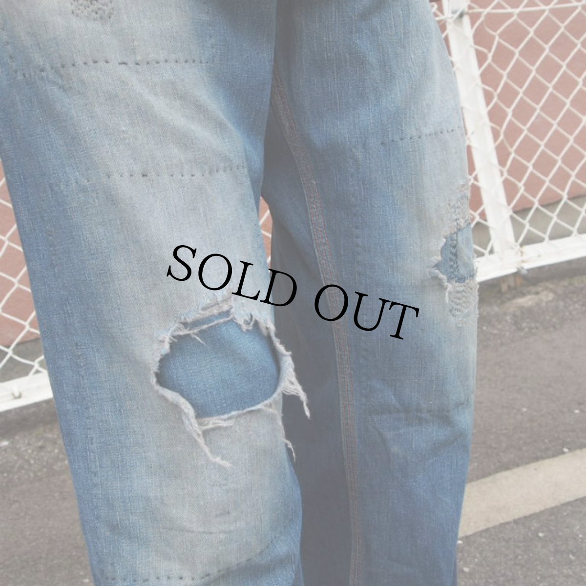 画像6: 50's BIGMAC デニムペインターパンツ W34 (6)