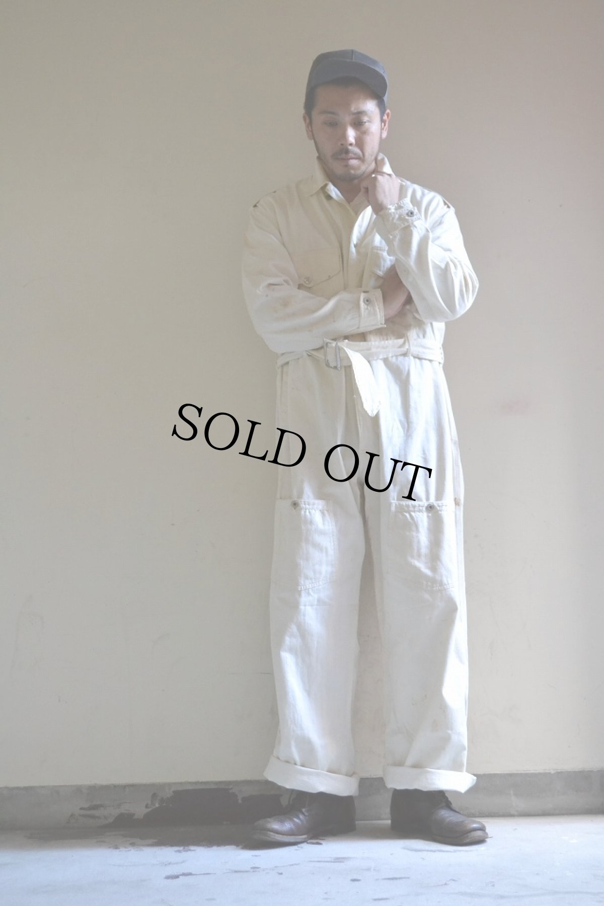 画像5: 1930's Lee UNION ALLS ハウスタグ チェーンステッチオールインワン (5)