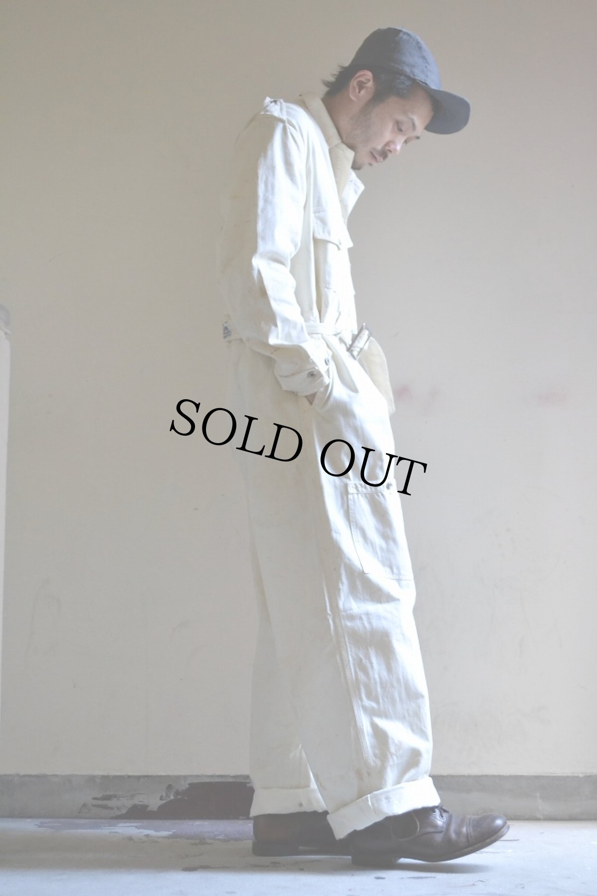 画像4: 1930's Lee UNION ALLS ハウスタグ チェーンステッチオールインワン (4)