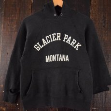 画像2: 60's "GLACIER PARK MONTANA" ダメージスウェットパーカ (2)