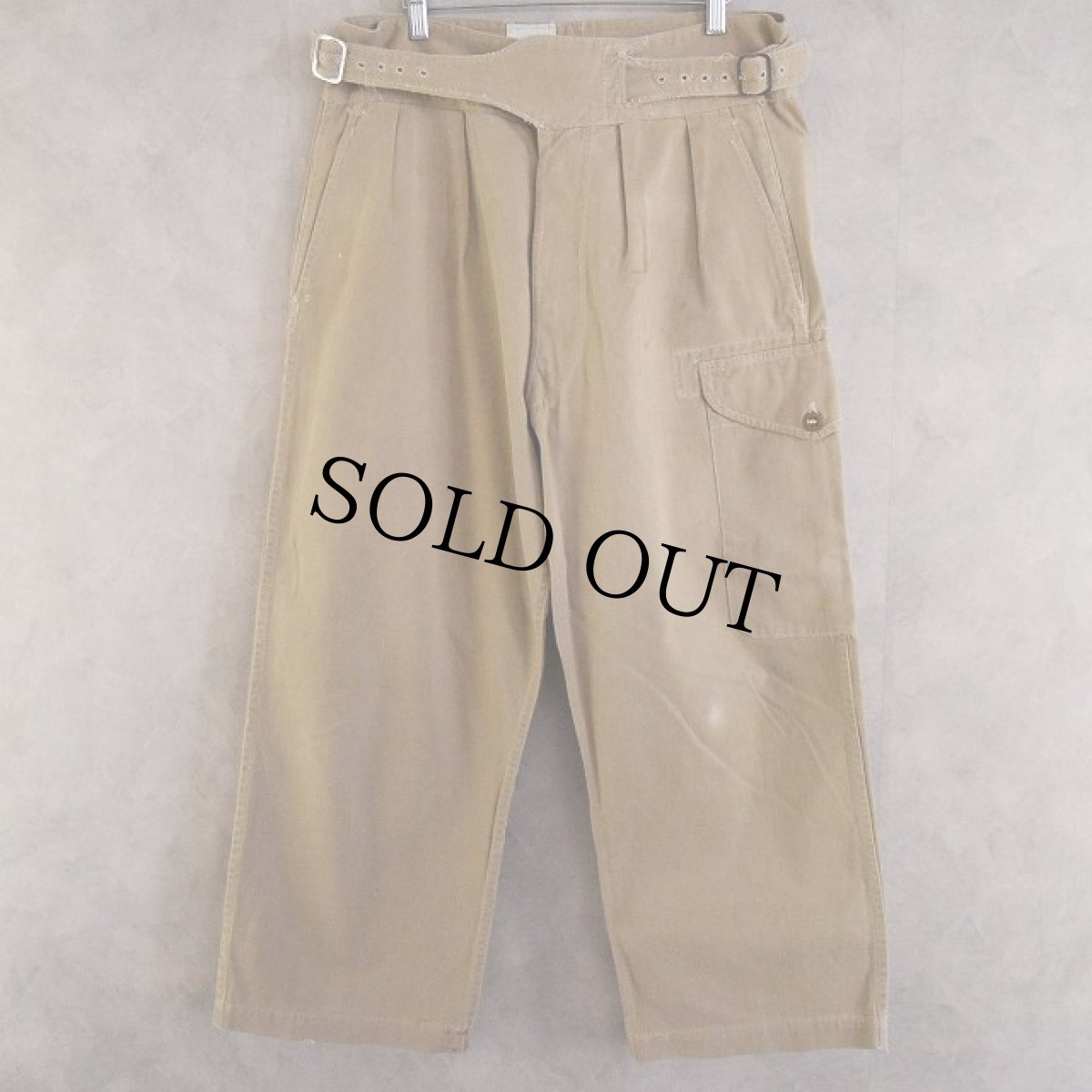 画像1: 50's BRITISH ARMY Gurkha Pants W33-38 (1)