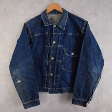 画像1: 40's LEVI'S 506XX DENIM JACKET 1st 針シンチバック (1)