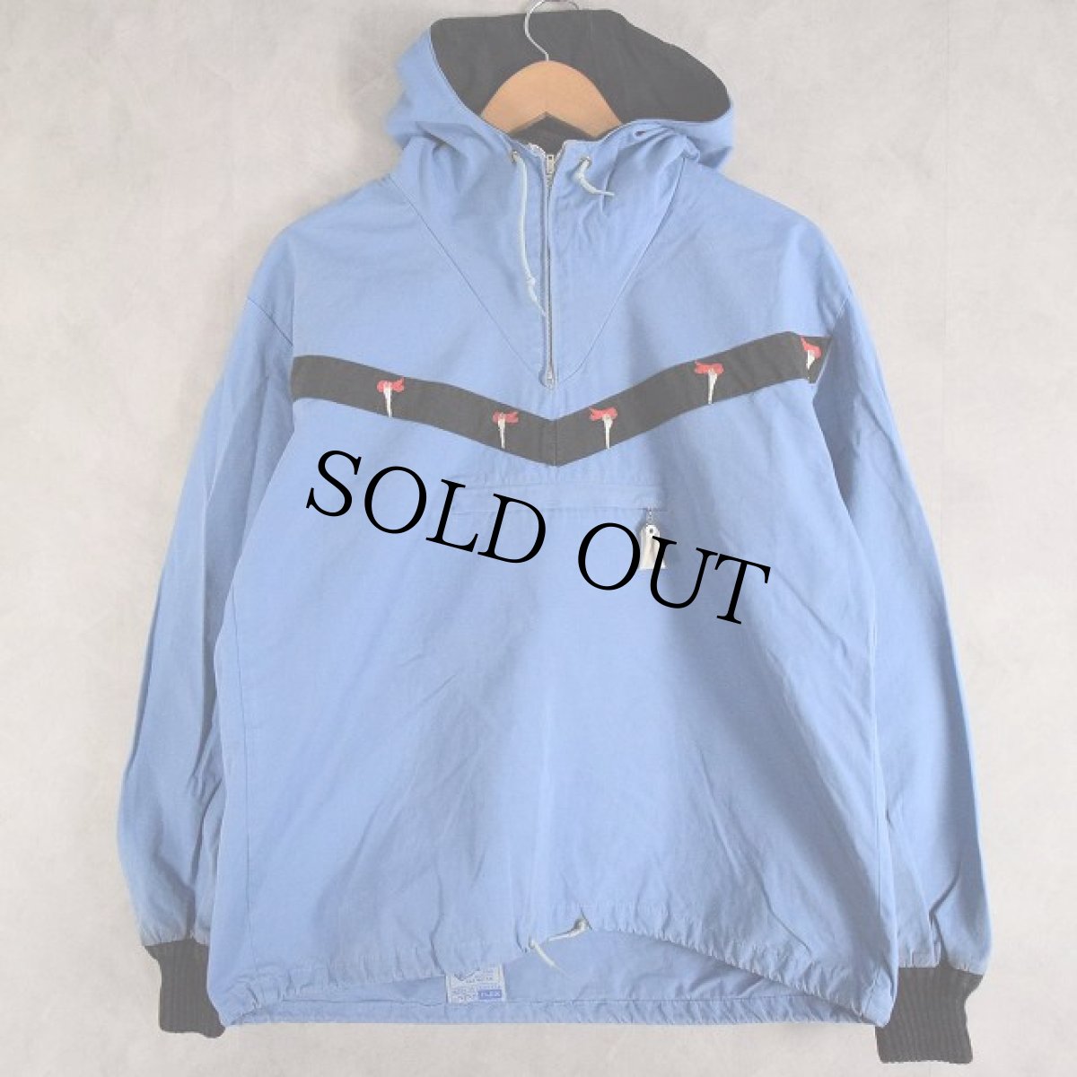 画像1: 50's USA製 FRANCONIA Ski Wear コットンアノラック (1)