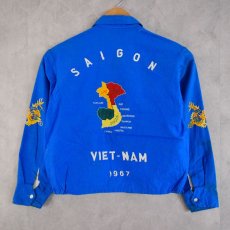 画像2: 60's "SAIGON" Vietnam Souvenir Jacket (2)