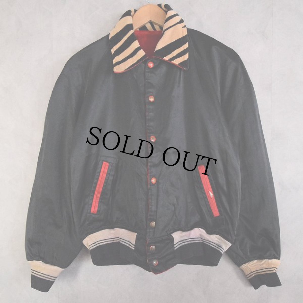 画像1: 50's リバーシブル  コーデュロイ×レーヨン ジャケット (1)