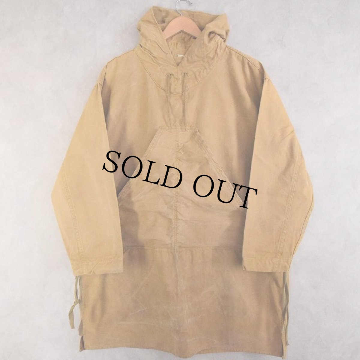 画像1: 10's〜20's Brown Canvas Mountain Parka (1)